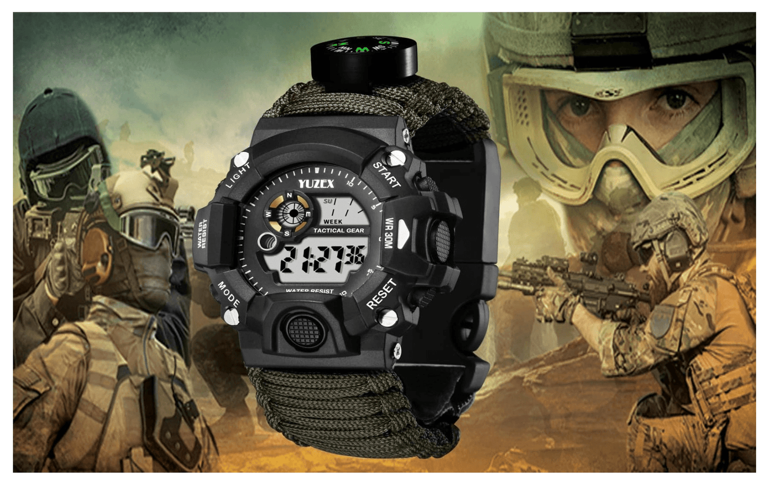 Reloj Tactico Supervivencia RLJ2