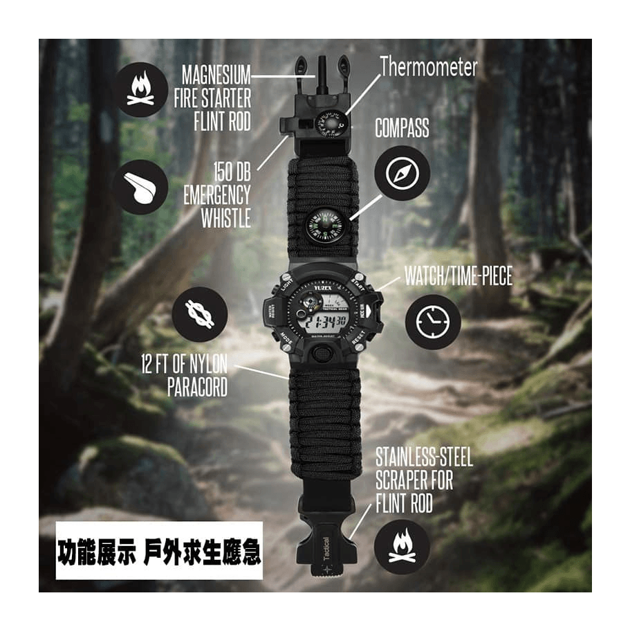 Reloj Tactico Supervivencia RLJ2