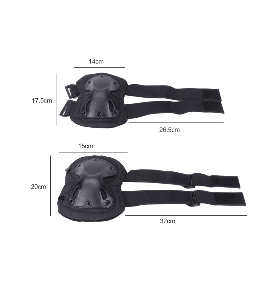 Rodillera Tactica Airsof Scooter Seguridad Proteccion RD1