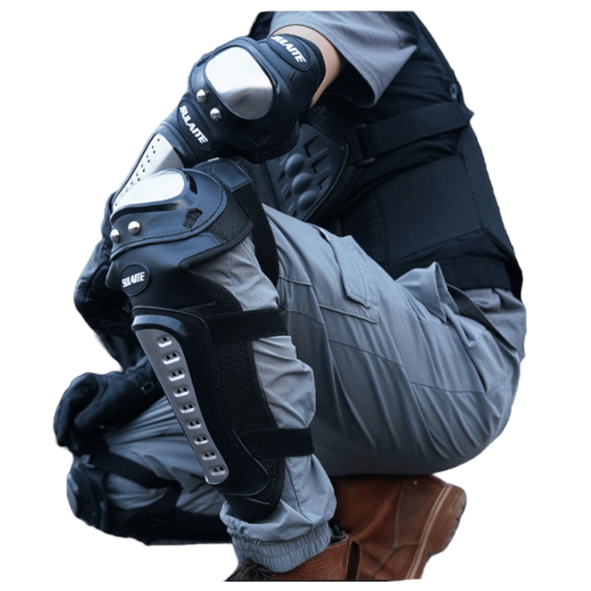 Rodilleras Coderas Antideslizantes Ajustables Motocross RD4