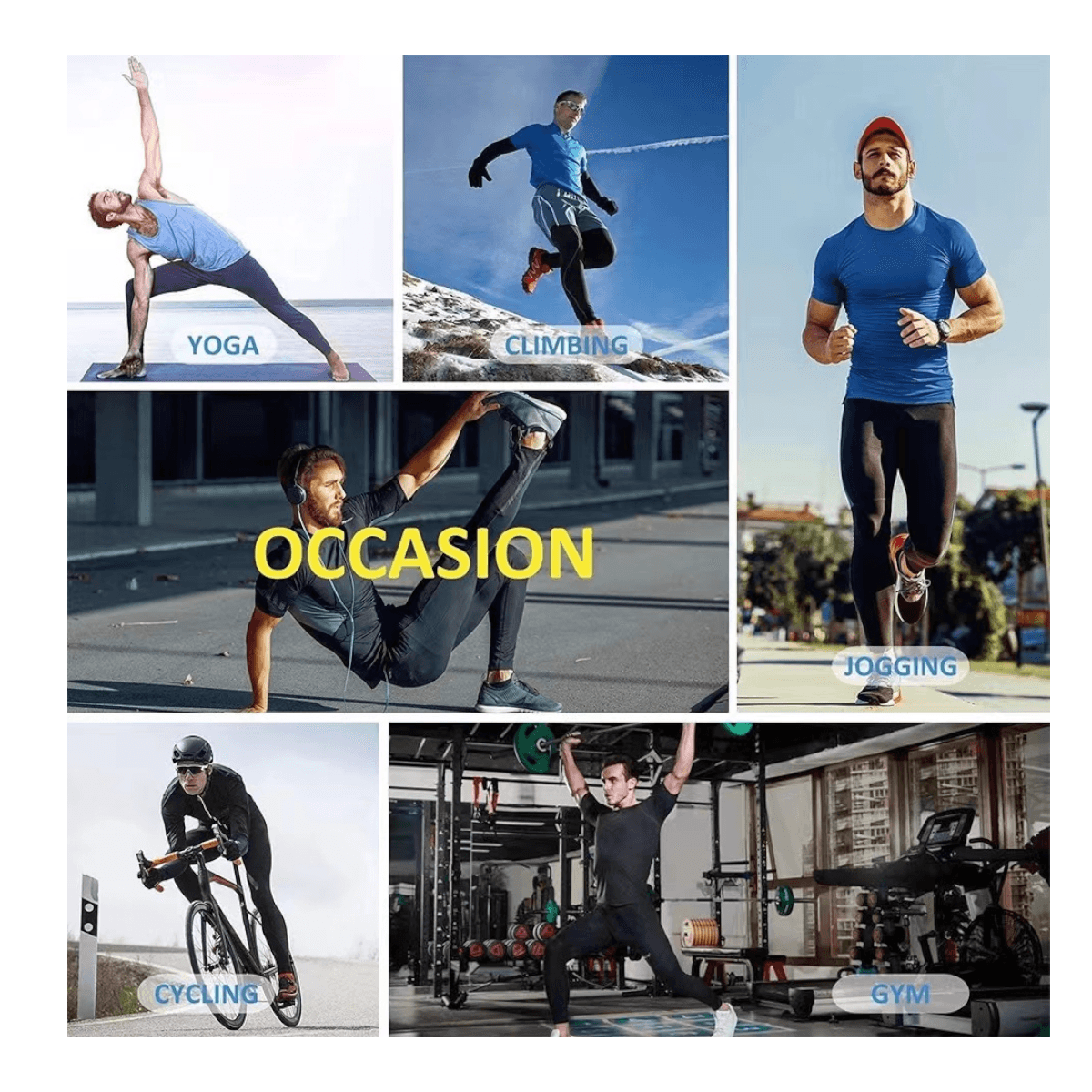 Conjunto primera capa ropa deportiva transpirable CCVP12