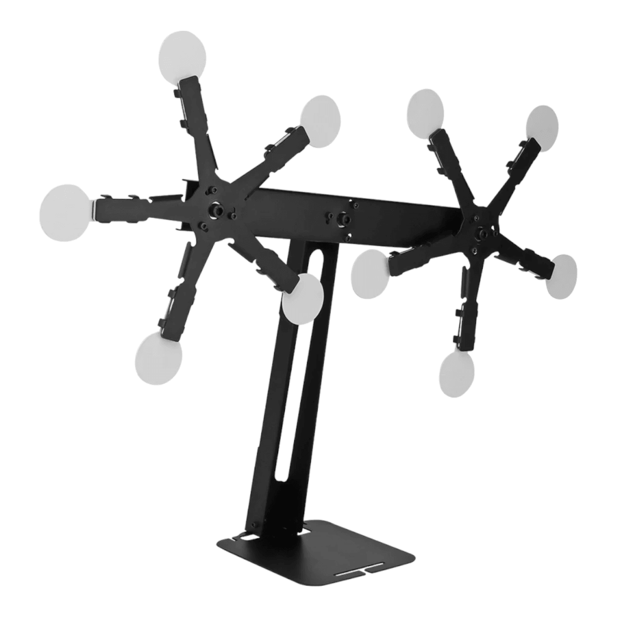 Blanco tiro acero giratorio 10 blancos BTC3