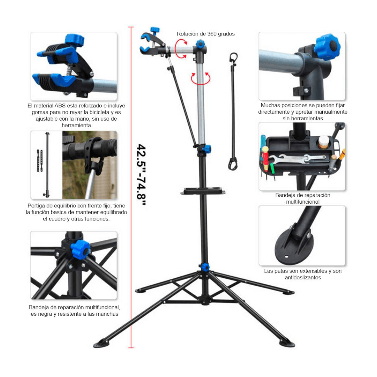 Soporte Reparacion Mantencion bicicletas SCT1