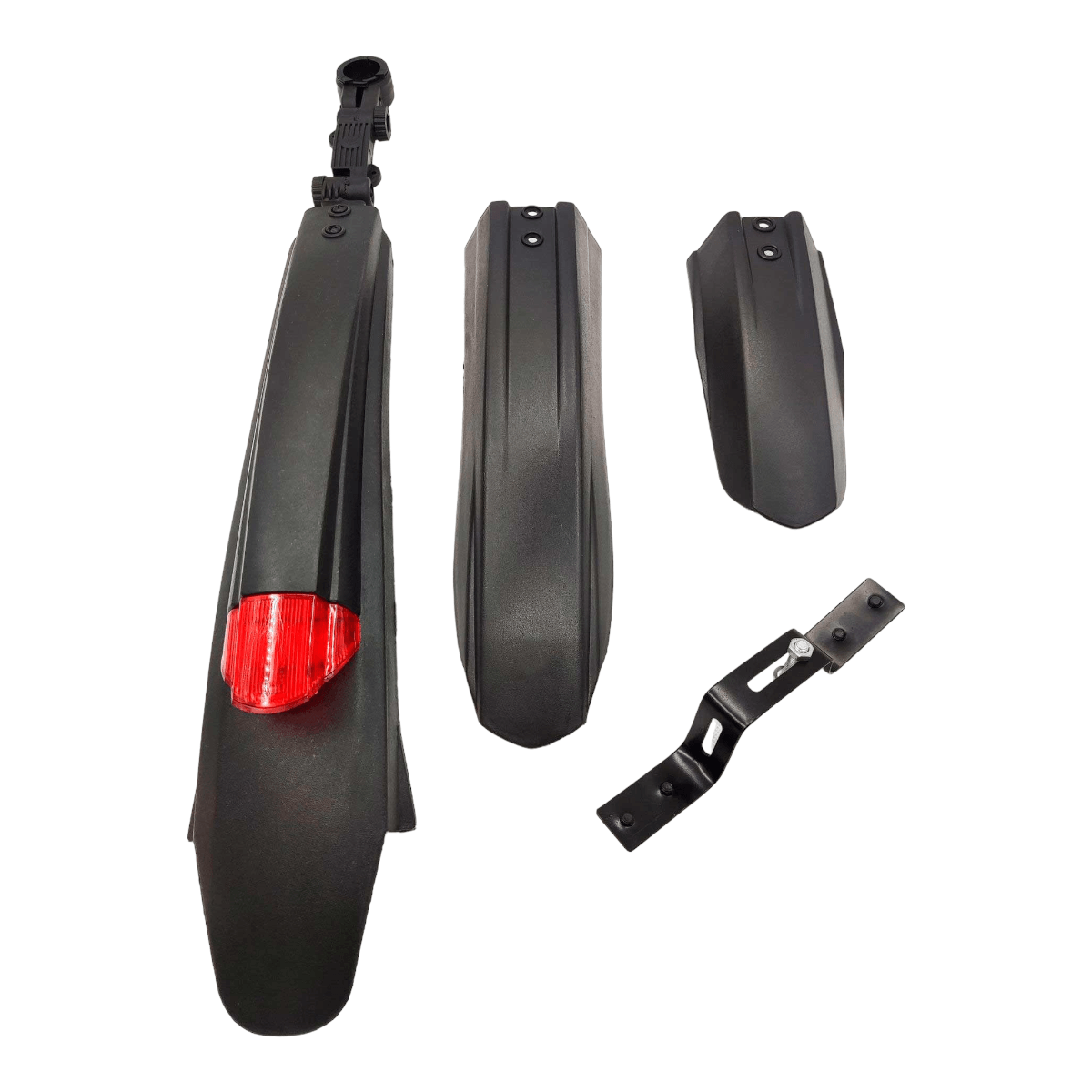 Set Tapa Barro Bicicleta Delantero Trasero Reflectante SCT8