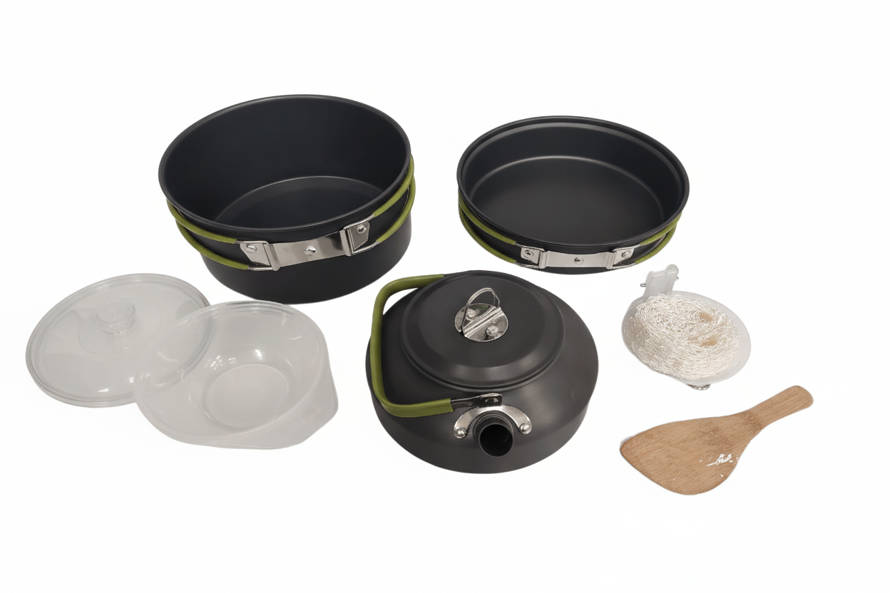Set Ollas Cocinilla Camping Campsor-303 OC2