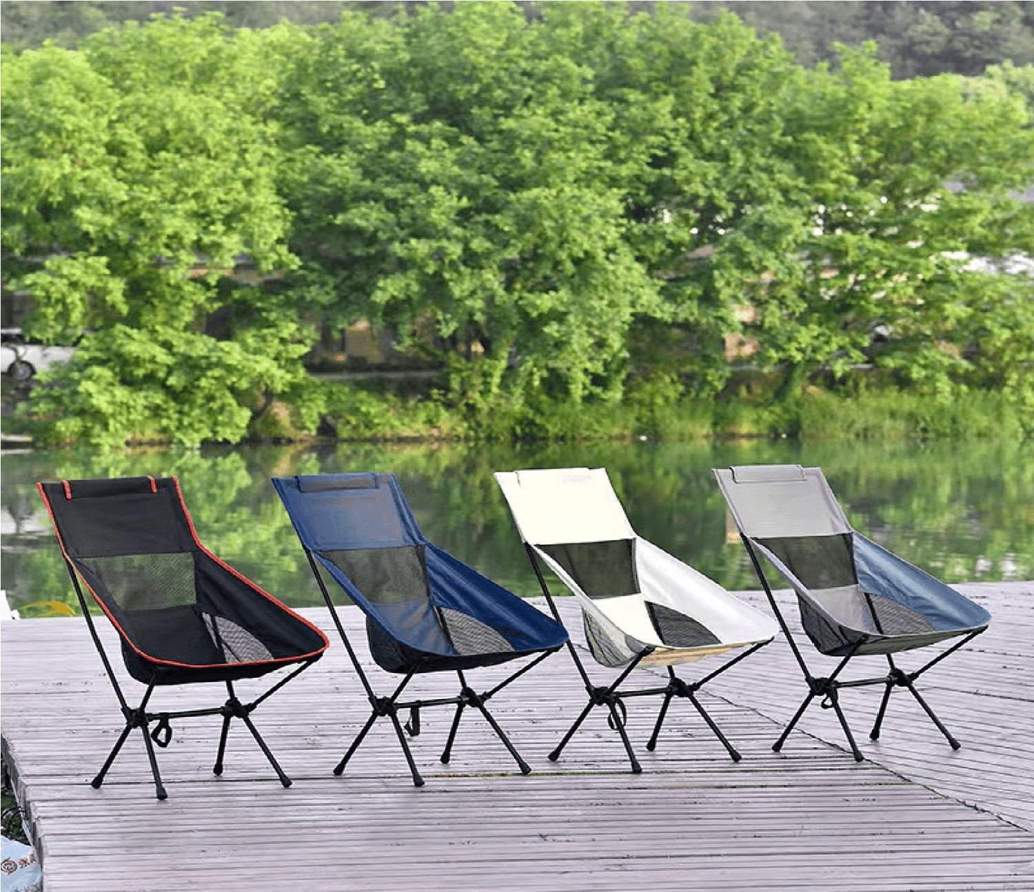 Silla Plegable Larga Campamento Aire Libre SA7