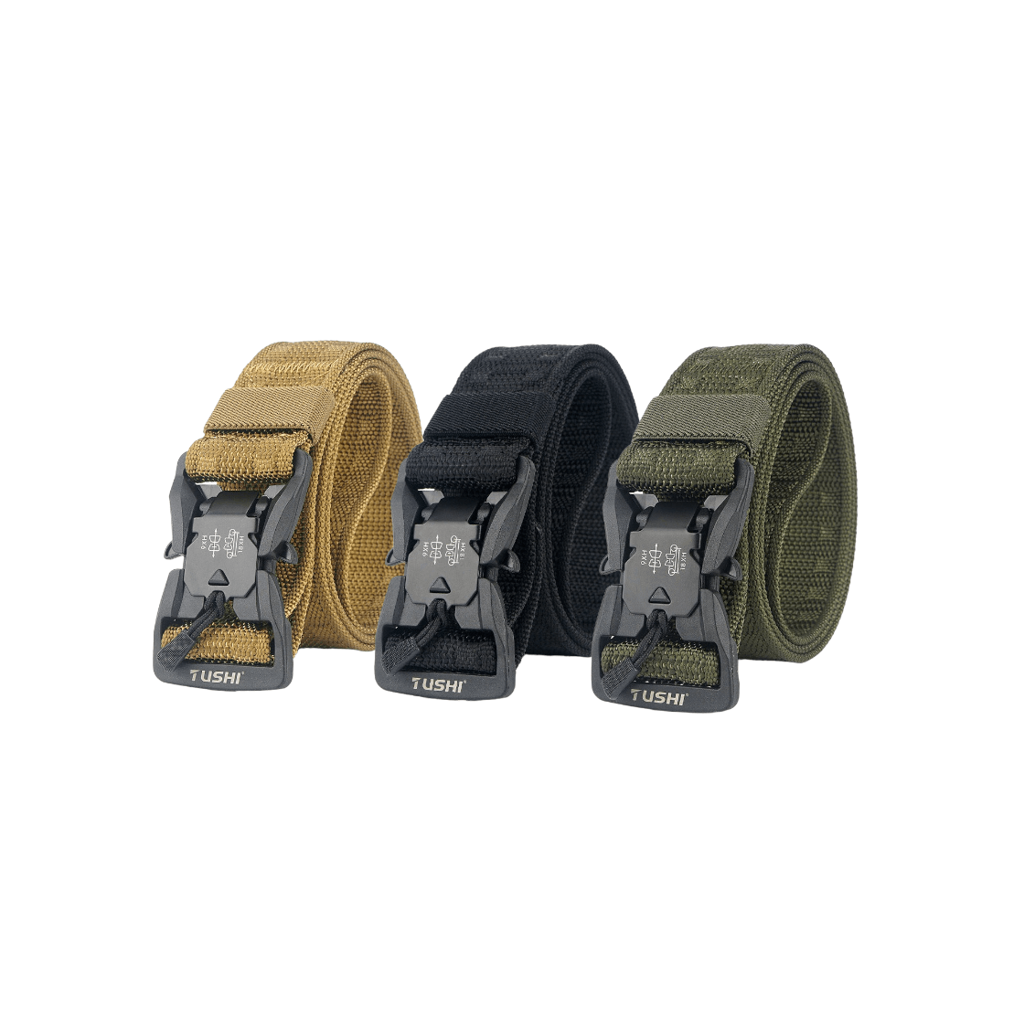 Cinturon Tactico Militar Hebilla Magnetica CTM8