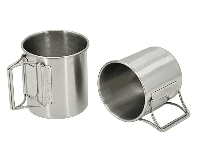 Taza Camping Aire Libre 300ml Mango Plegable CT2