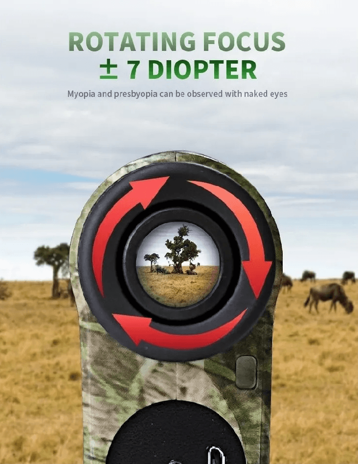 Telemetro Laser NK-600 Medidor Distancia Caza Outdoor MLT25