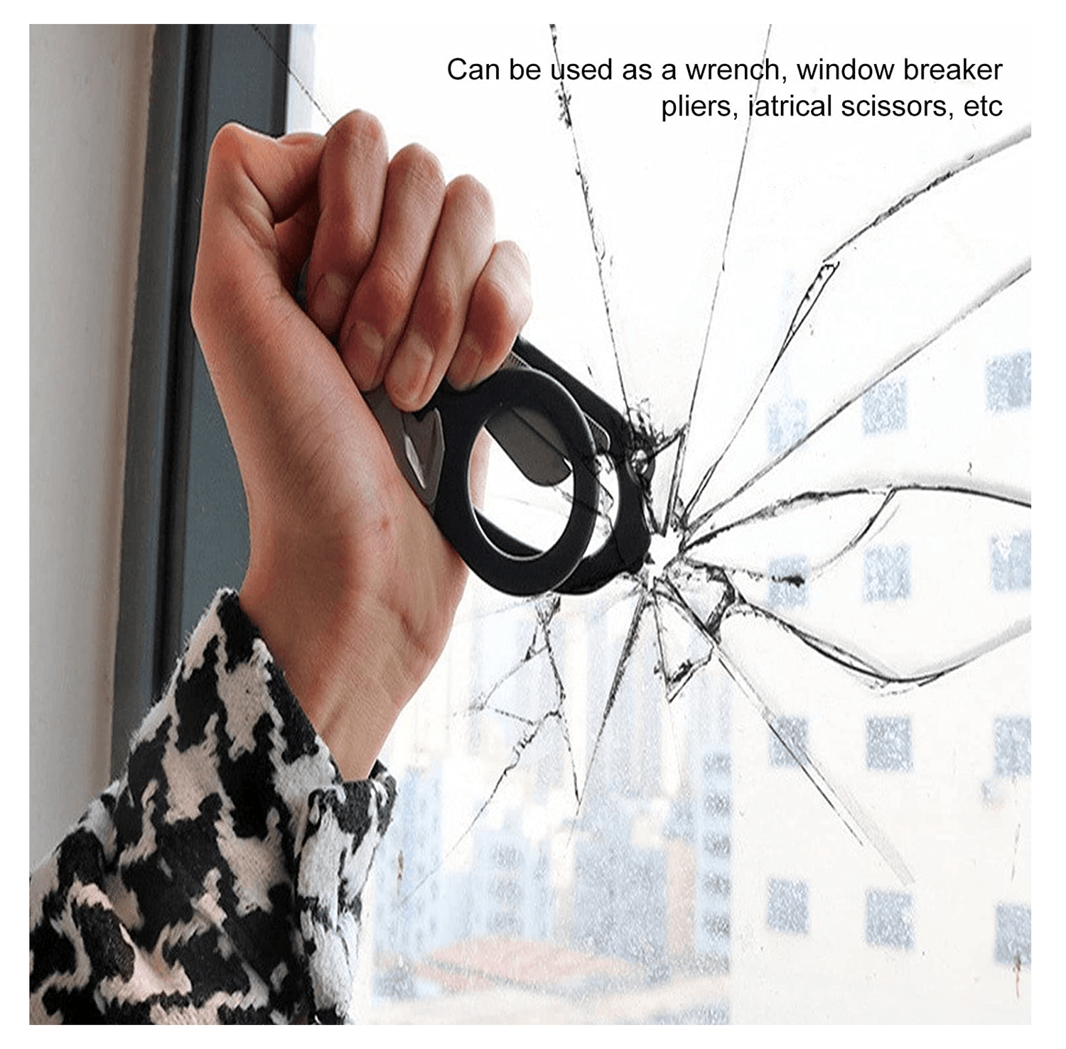 Tijera Respuesta Emergencia Rescate Rompecristales Outdoor EDC11