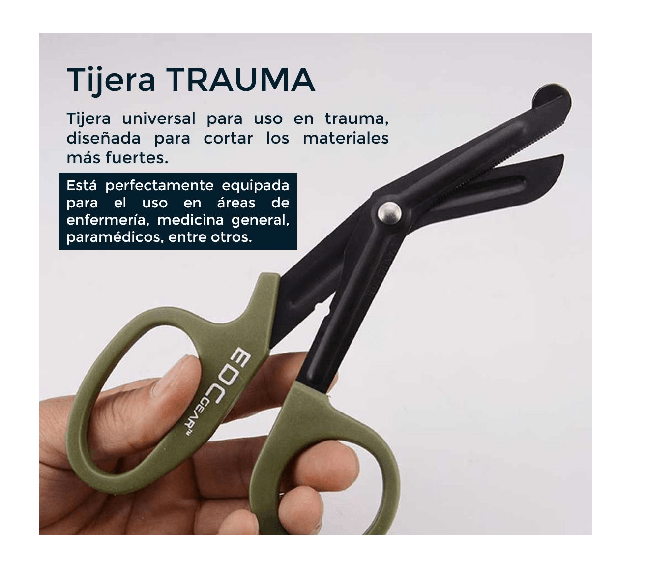 Tijera Supervivencia Paramedica EDC9