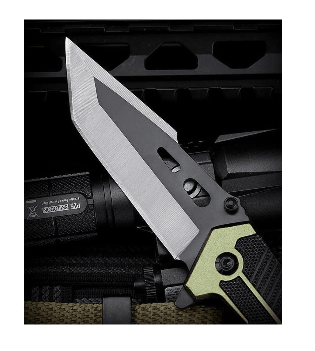 Cuchillo Plegable Portatil Multifuncional Acero CHMP24