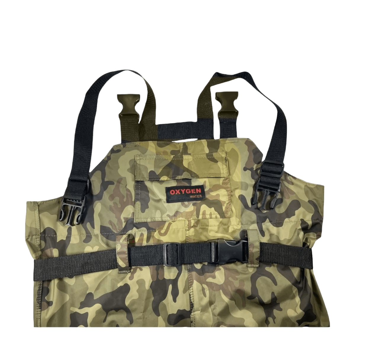 Waders Traje Pesca Camuflaje Pecho Ajustable Botas Altas WD4