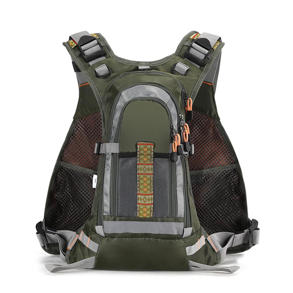 Chaleco Pesca Multiples bolsillos con cremallera CHP14