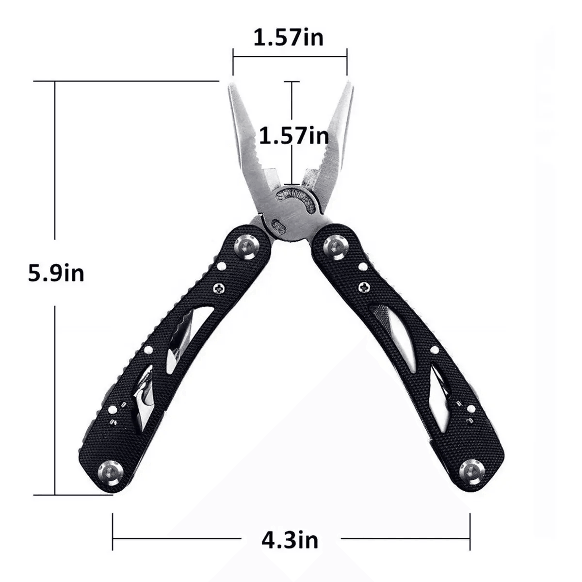 Alicate Multifuncional Supervivencia Multiuso 10en1 HTO1