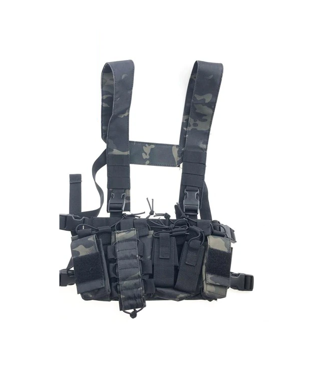 Bolso Arnés Airsoft Molles Cinturón Porta Mz Radio CL7