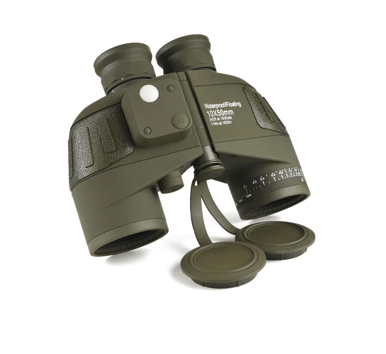 Binocular Prismatico Marino Militar Brujula Telescopio Practico 10x50 BM13