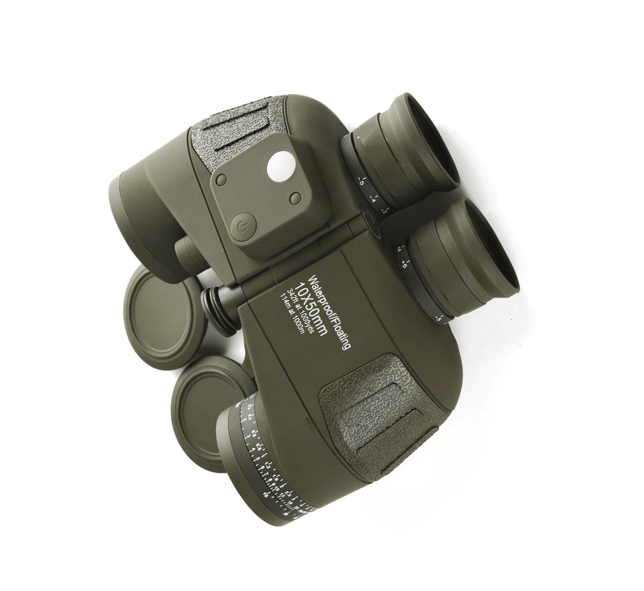 Binocular Prismatico Marino Militar Brujula Telescopio Practico 10x50 BM13