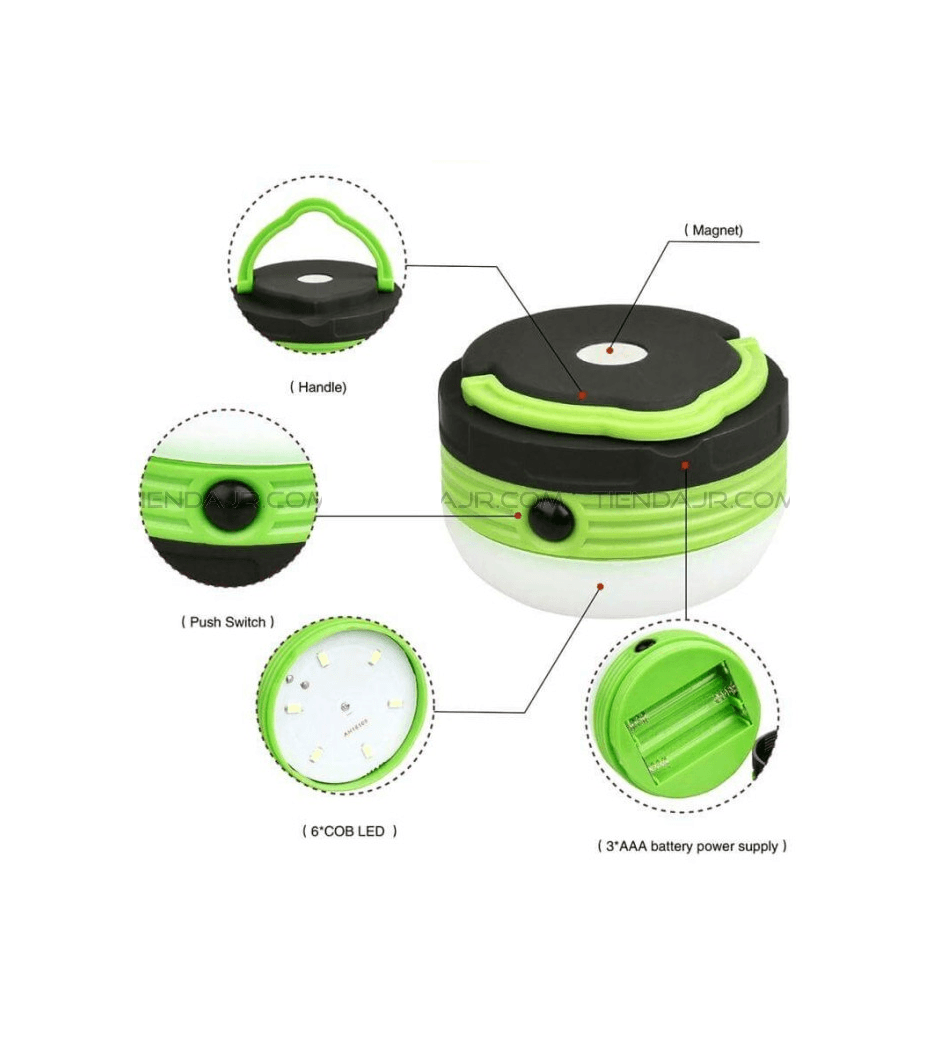 Lampara portatil para camping LTL14