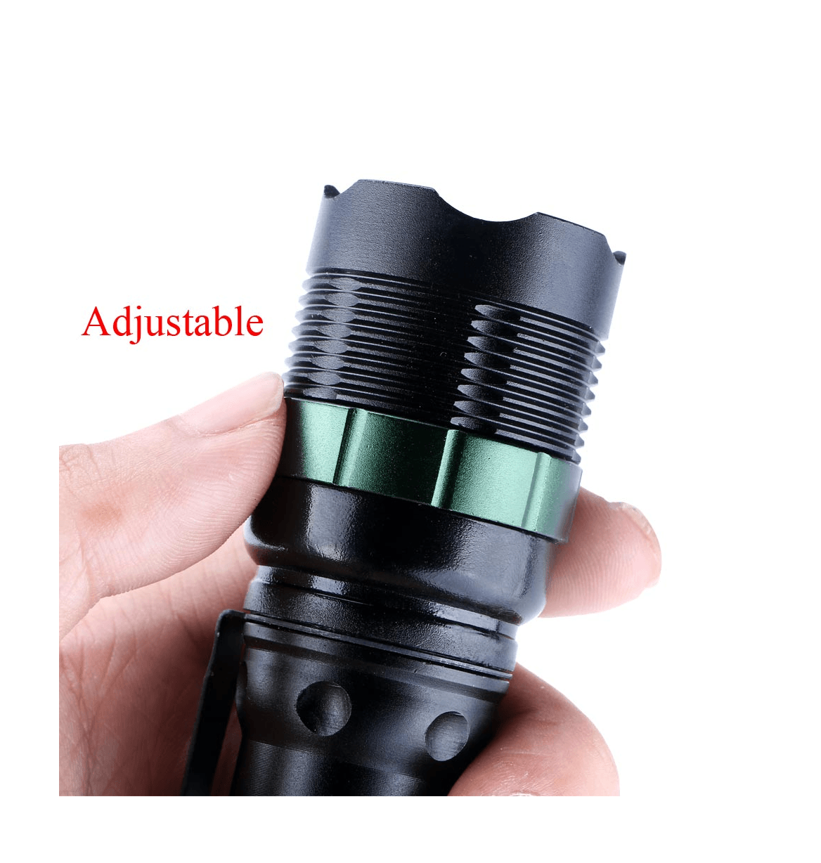 Linterna Tactica 3000lm Zoom Led Cree Recargable LTL15