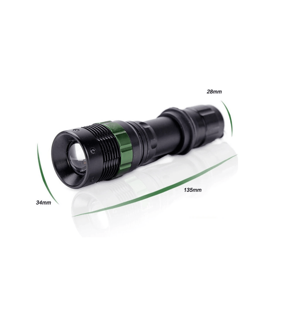 Linterna Tactica 3000lm Zoom Led Cree Recargable LTL15