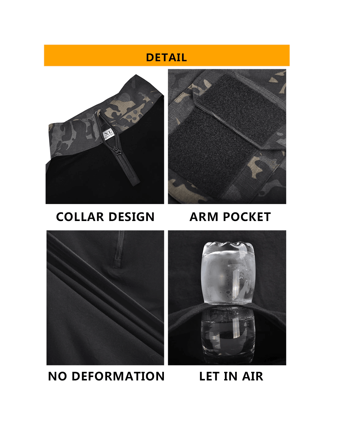 Poleras Camisetas Tacticas Secado Rapido m-56 PLS10