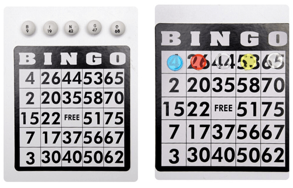 Juego Bingo Set Tombola Metalica ETM14