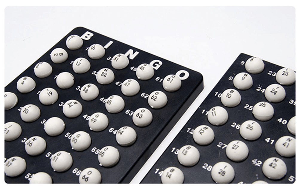Juego Bingo Set Tombola Metalica ETM14