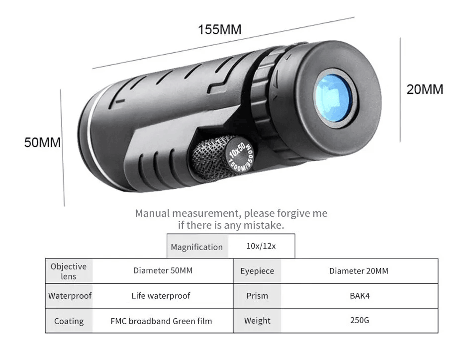 Monocular profesional Comet 40x60 BM1