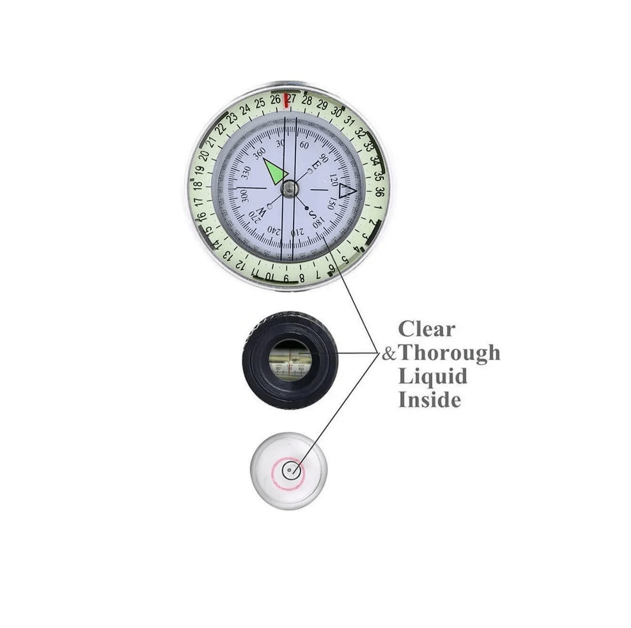 Brujula Profesional tactica Lux BJ2