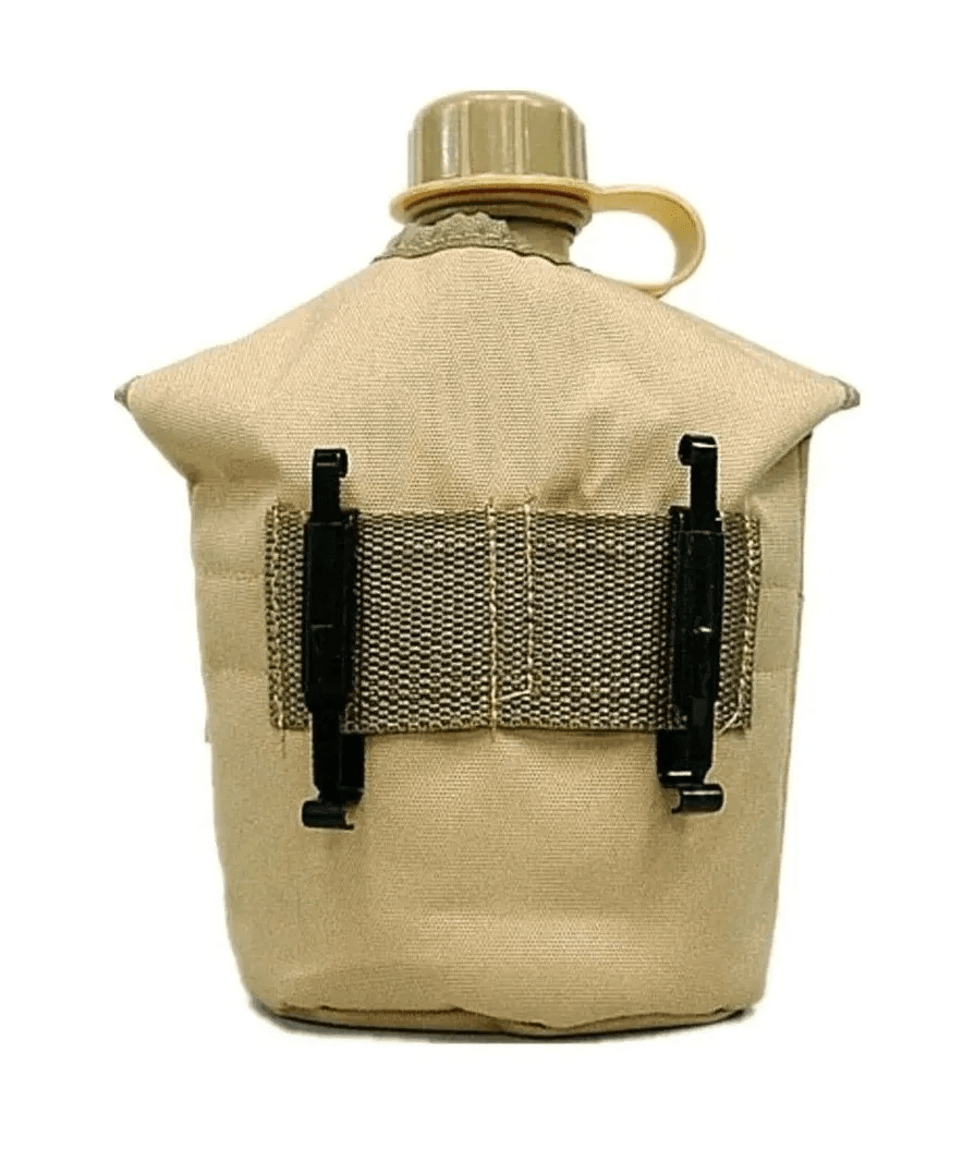 Cantimplora Militar Con Jarro Aluminio 1L TCB4