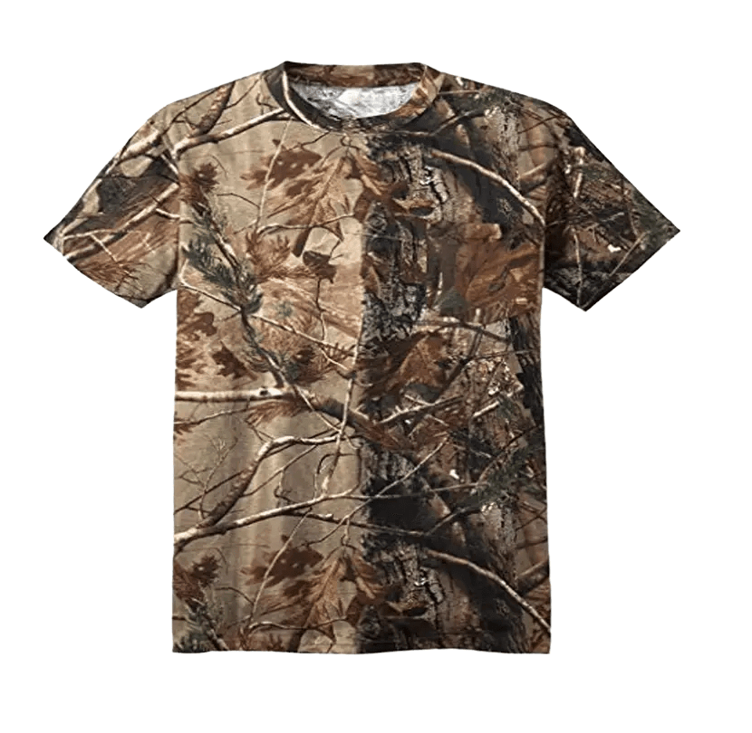 Polera Camuflage Manga Corta Ligera PLS2