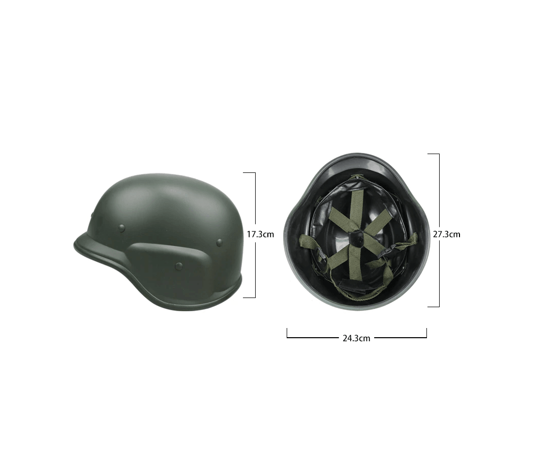 Casco Militar Tactico Plastico Airsoft Paintball CSC4