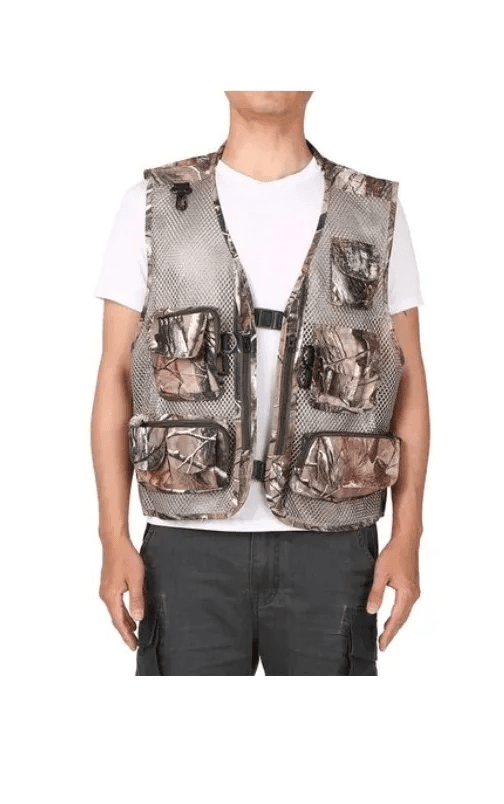 Chaleco Multibolsillo Pesca Fotografico p95 CHP4