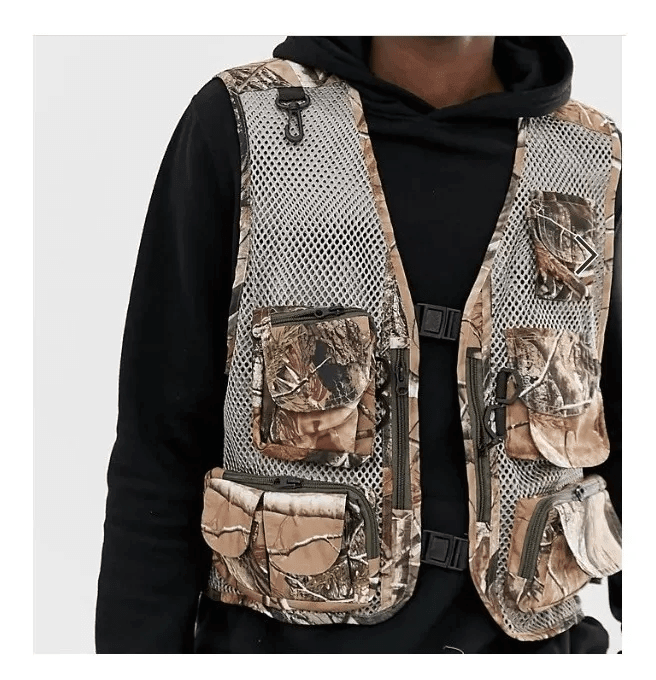 Chaleco Multibolsillo Pesca Fotografico p95 CHP4