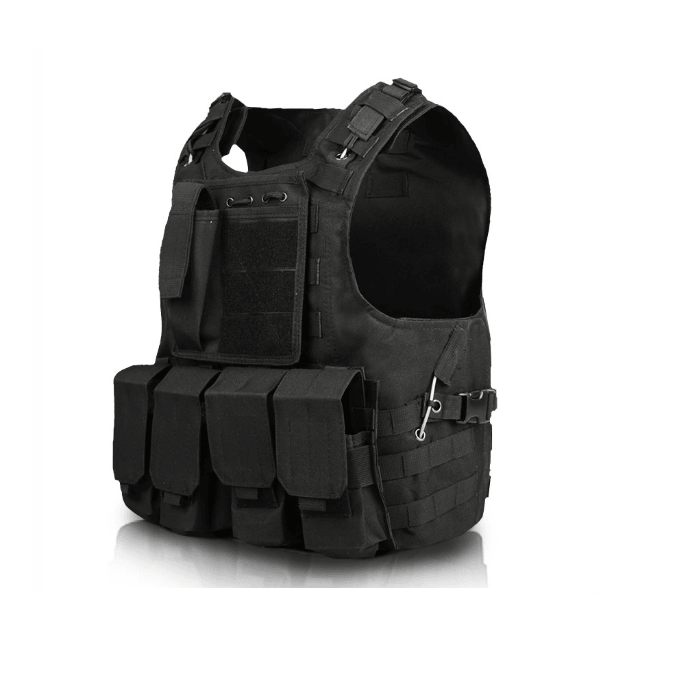 Chaleco De Seguridad Porta Placas Airsoft CL6