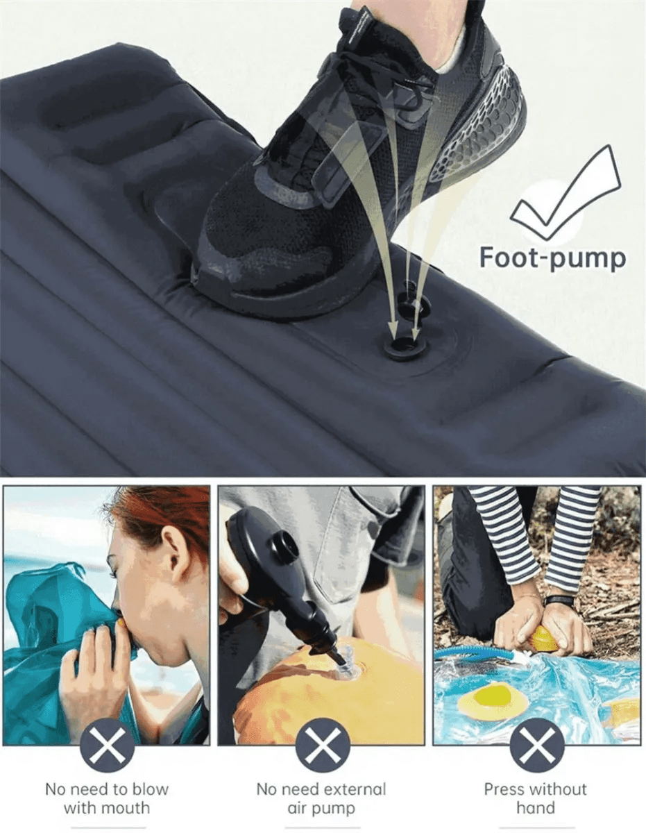 Colchoneta Inflable Ultra Ligera 192*68*8cm CCH7