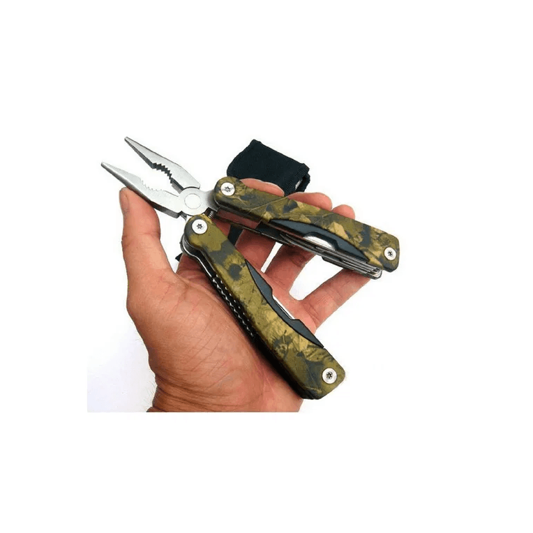Alicate Camping Cortaplumas Herramientas Navaja 10en1 EDC17
