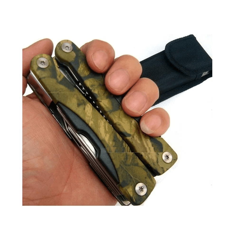 Alicate Camping Cortaplumas Herramientas Navaja 10en1 EDC17