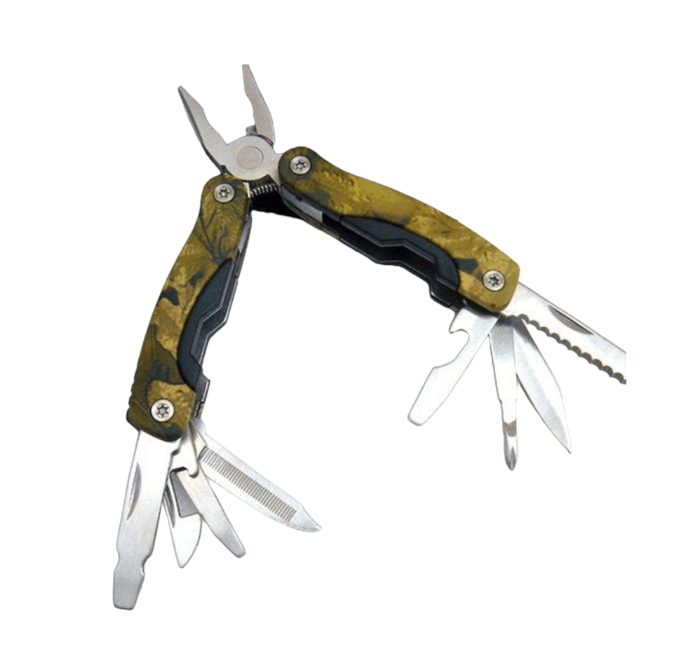 Alicate Camping Cortaplumas Herramientas Navaja 10en1 EDC17