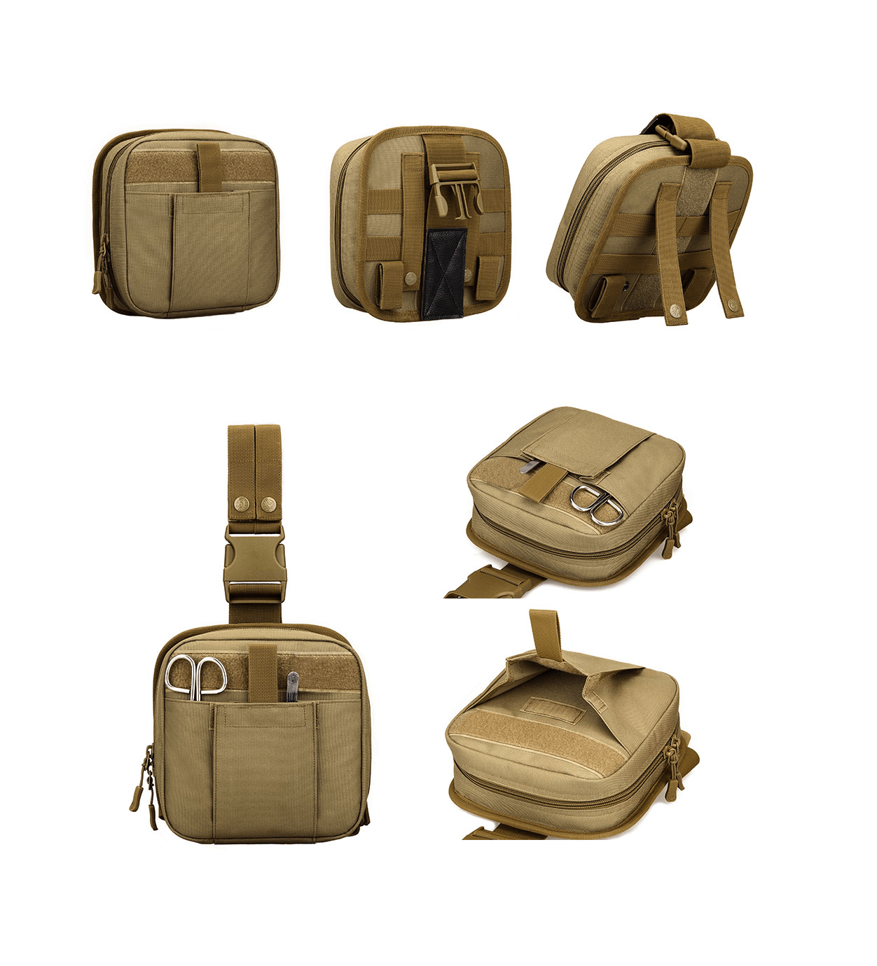 Pouch Muslera Tactico Molle Primeros Auxilios PBM23