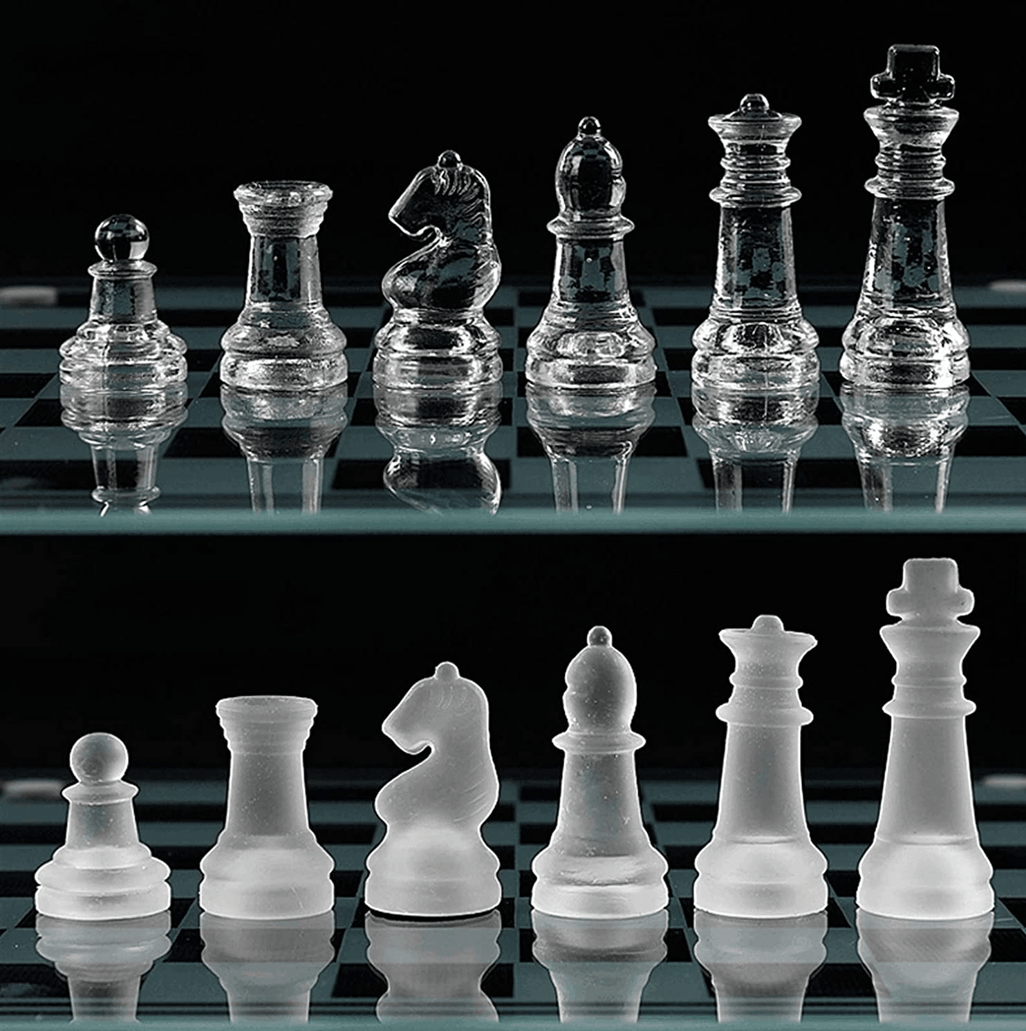 Ajedrez Tablero Cristal 35x35cm ETM10