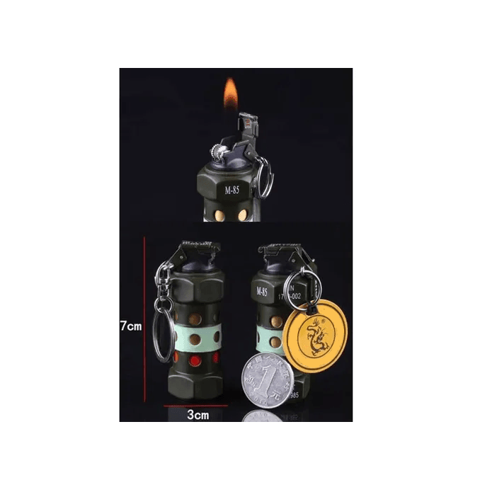 Encendedor Recargable Modelo Granada M84 ECD5
