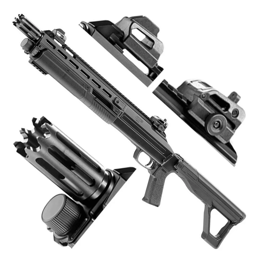 Escopeta Traumática Co2 Hdx 68 Umarex T4e Cal.68 40j PTC7