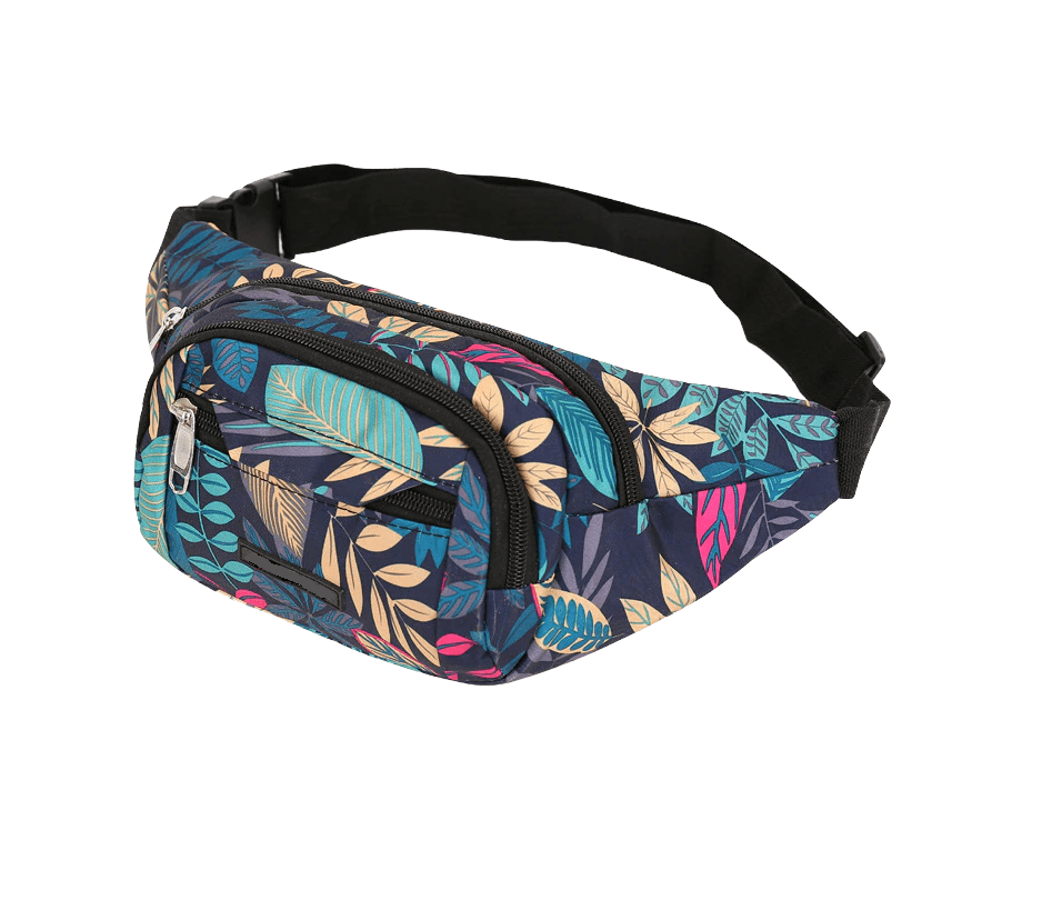 Banano Riñonera Casual Nylon Impermeable Multicolor BT13