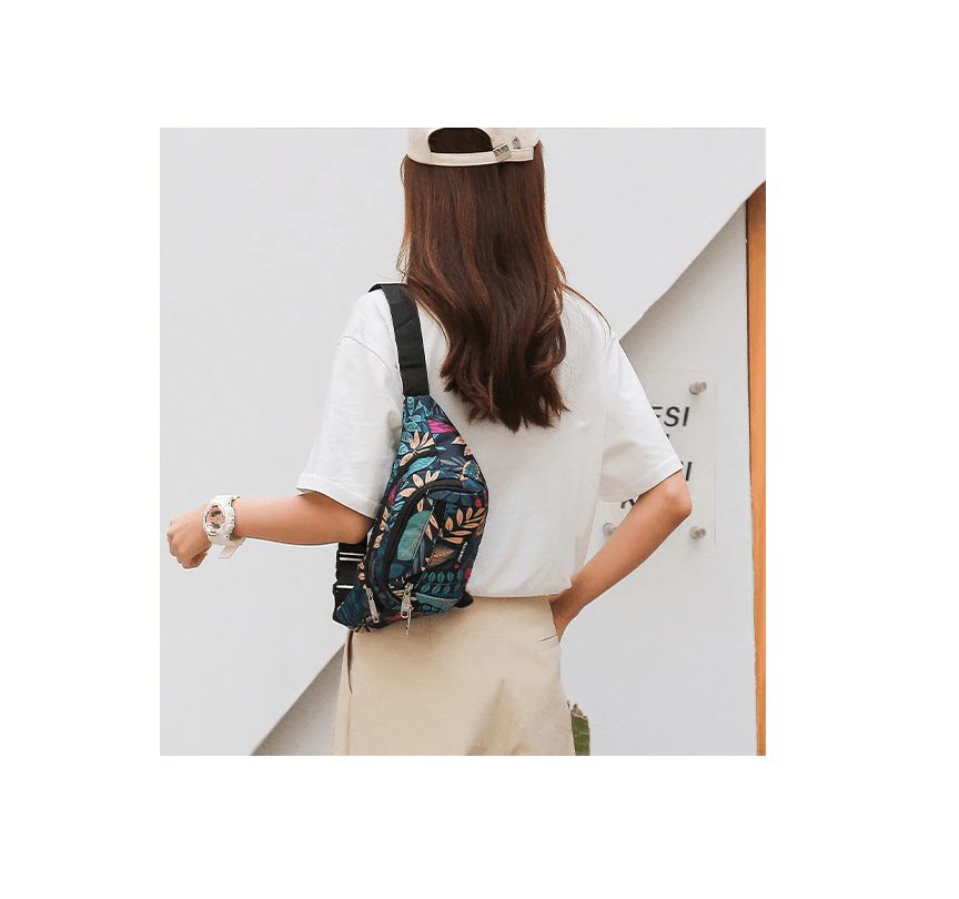 Banano Riñonera Casual Nylon Impermeable Multicolor BT13