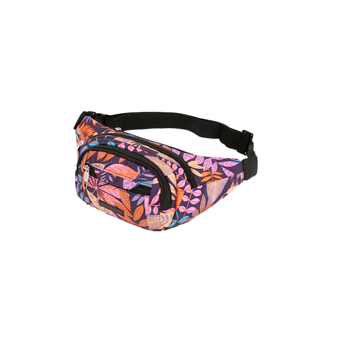 Banano Riñonera Casual Nylon Impermeable Multicolor BT13