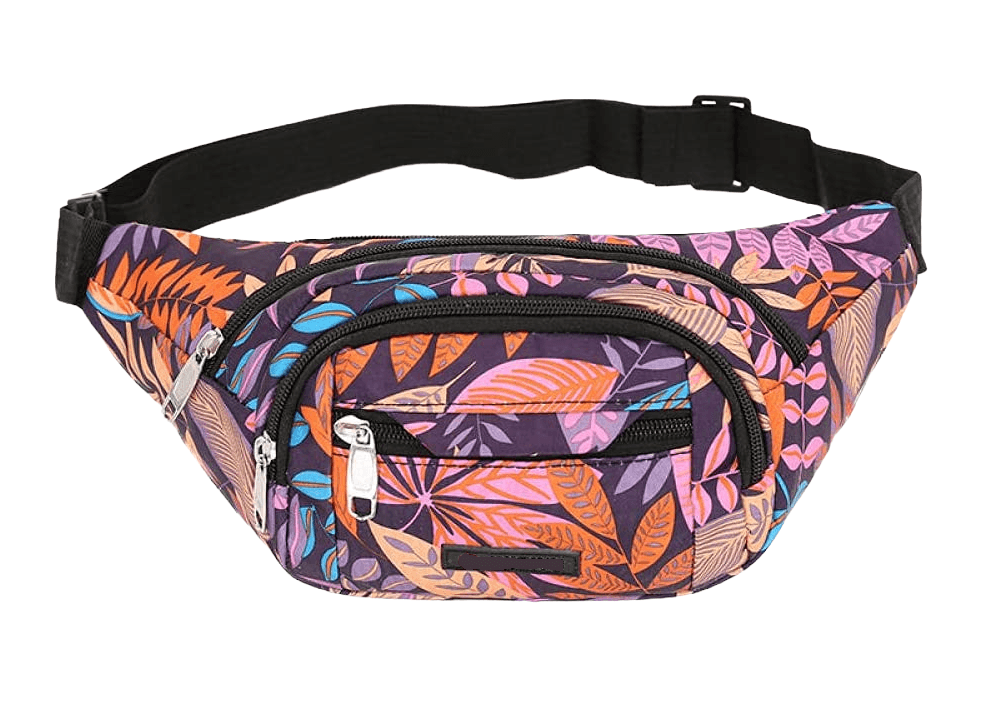 Banano Riñonera Casual Nylon Impermeable Multicolor BT13