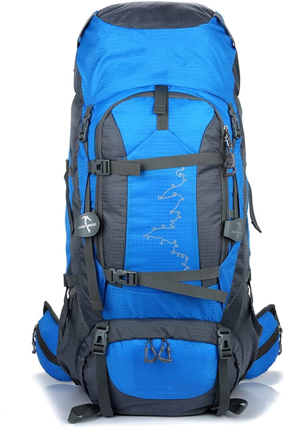 Mochila de camping impermeable de 80 litros M82