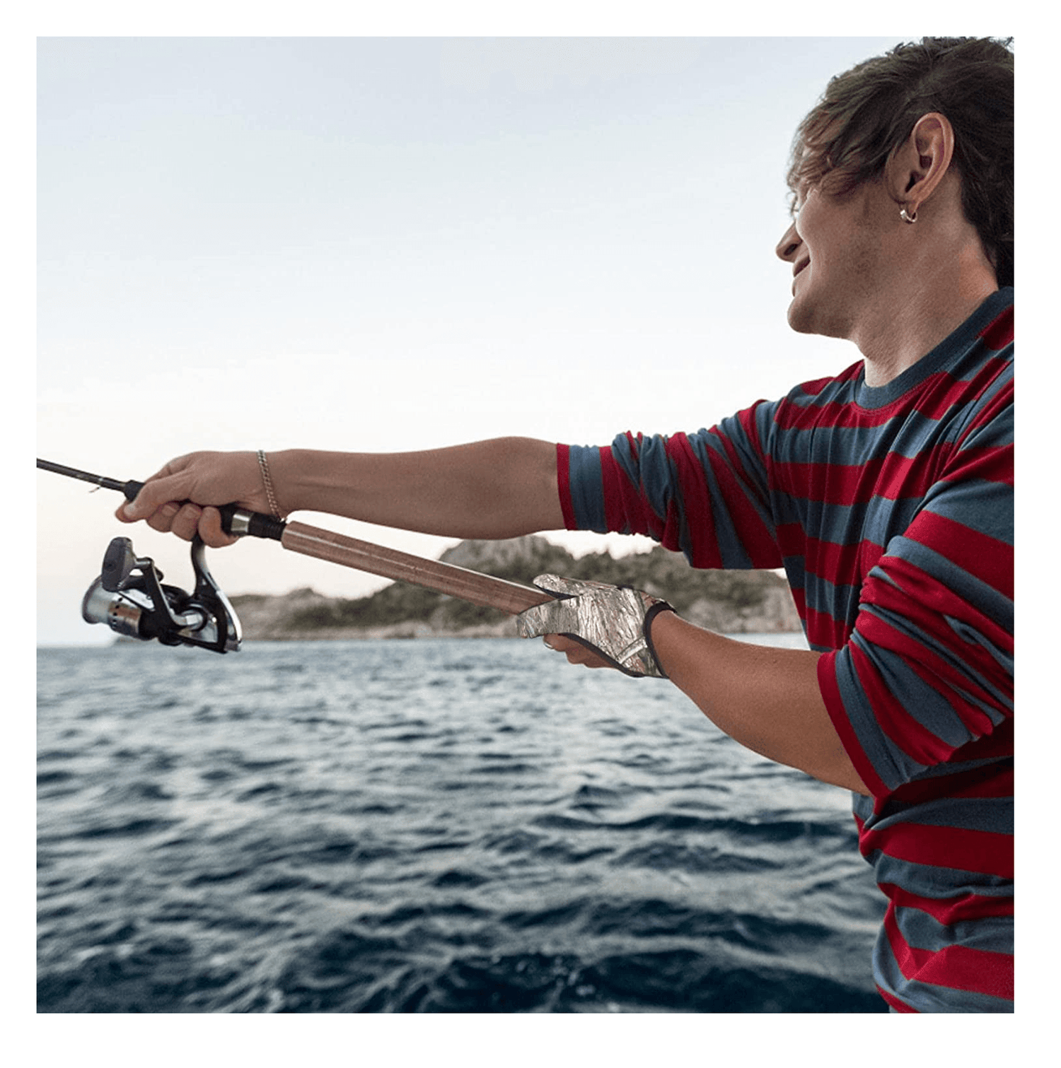 Guante Neopreno Dedos Pesca Antideslizante GTP1